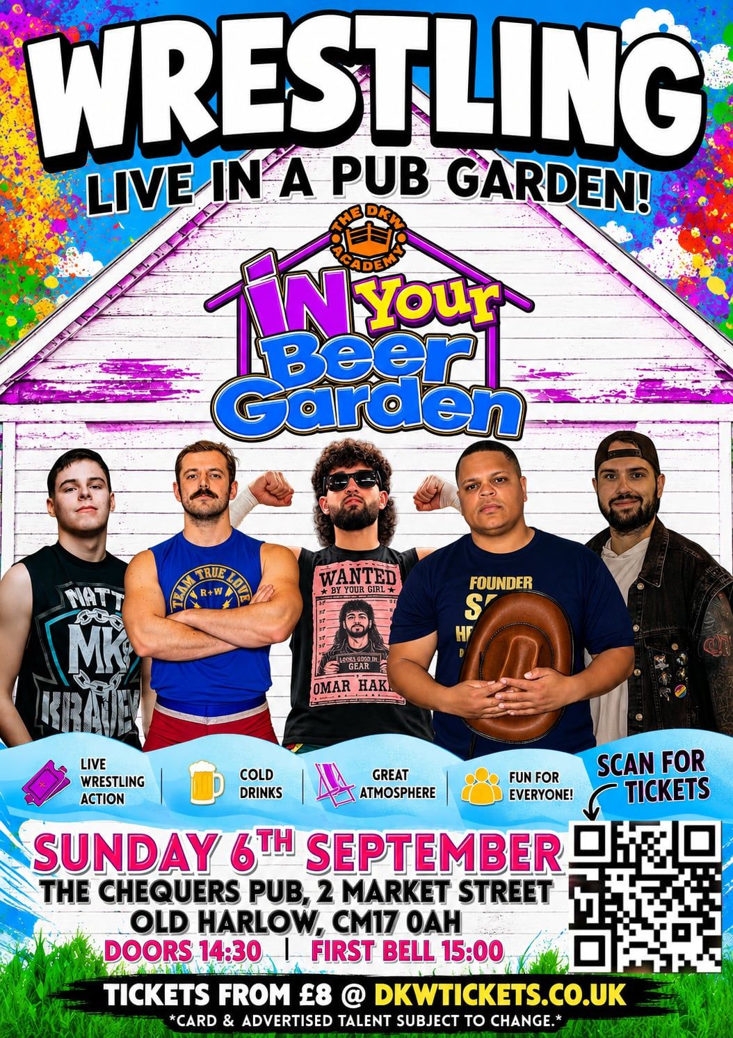 DKW IN YOUR BEER GARDEN (Harlow) Family Ticket