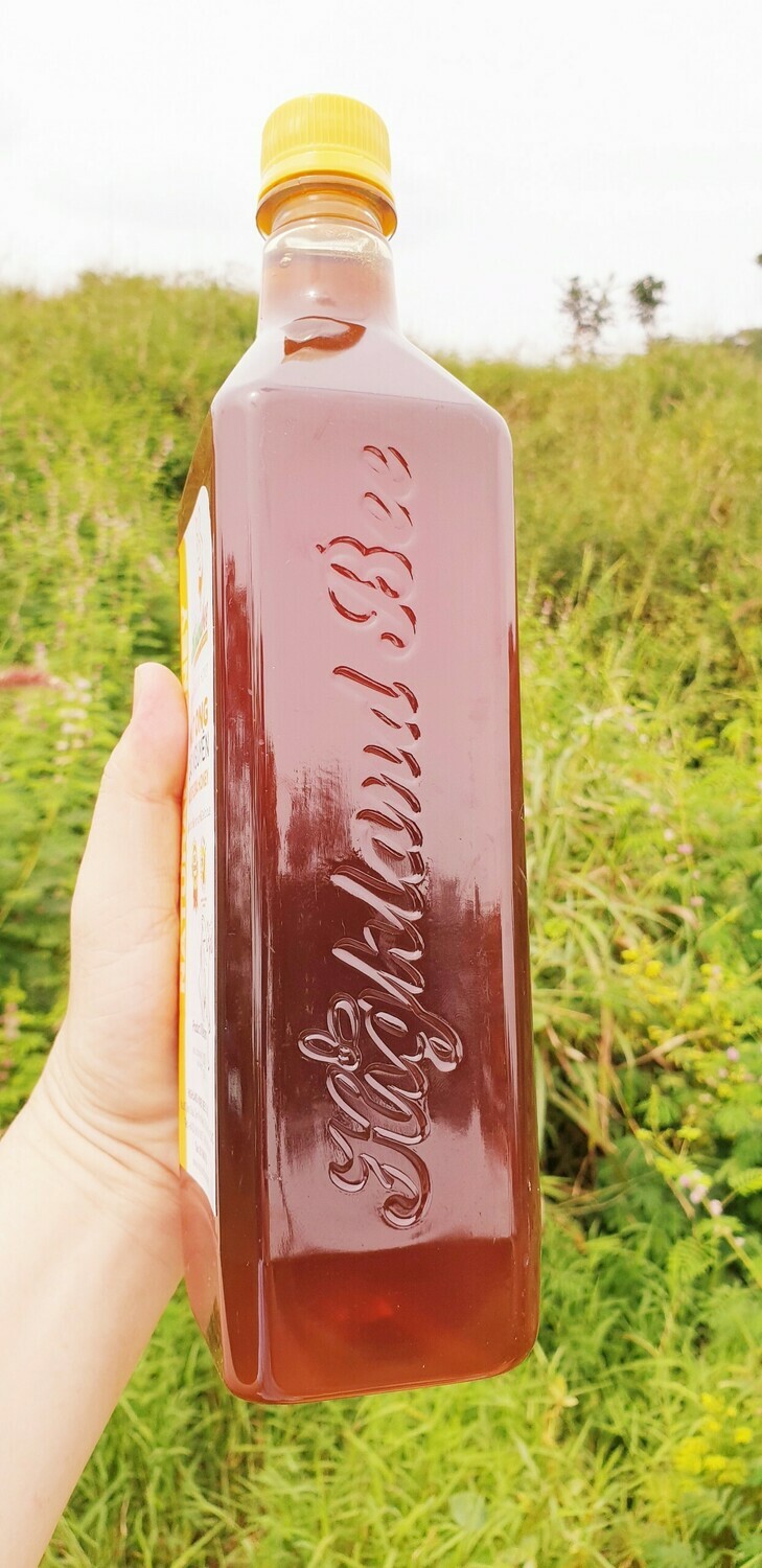 10 lít mật ong nguyên chất Cao Nguyên Highlandbee (10 chai loại 1 lít)