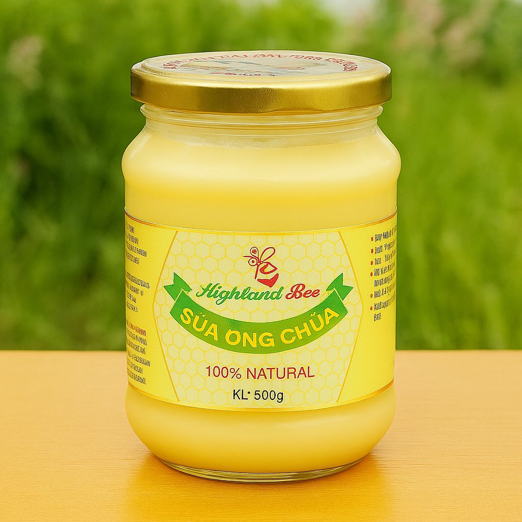 Sữa ong chúa hũ tươi Highlandbee 500g
