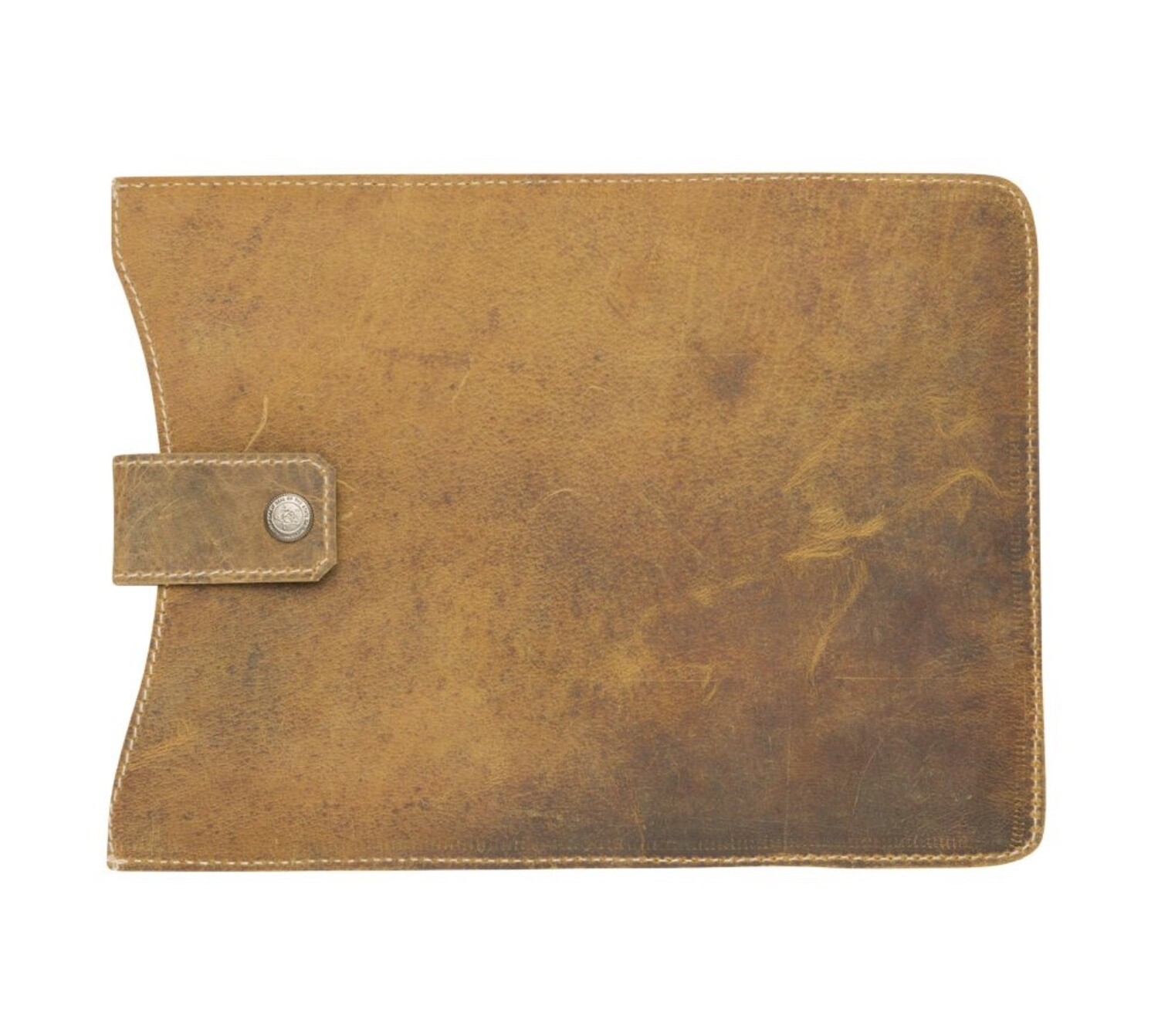 Western Brown Leather IPAD Cover