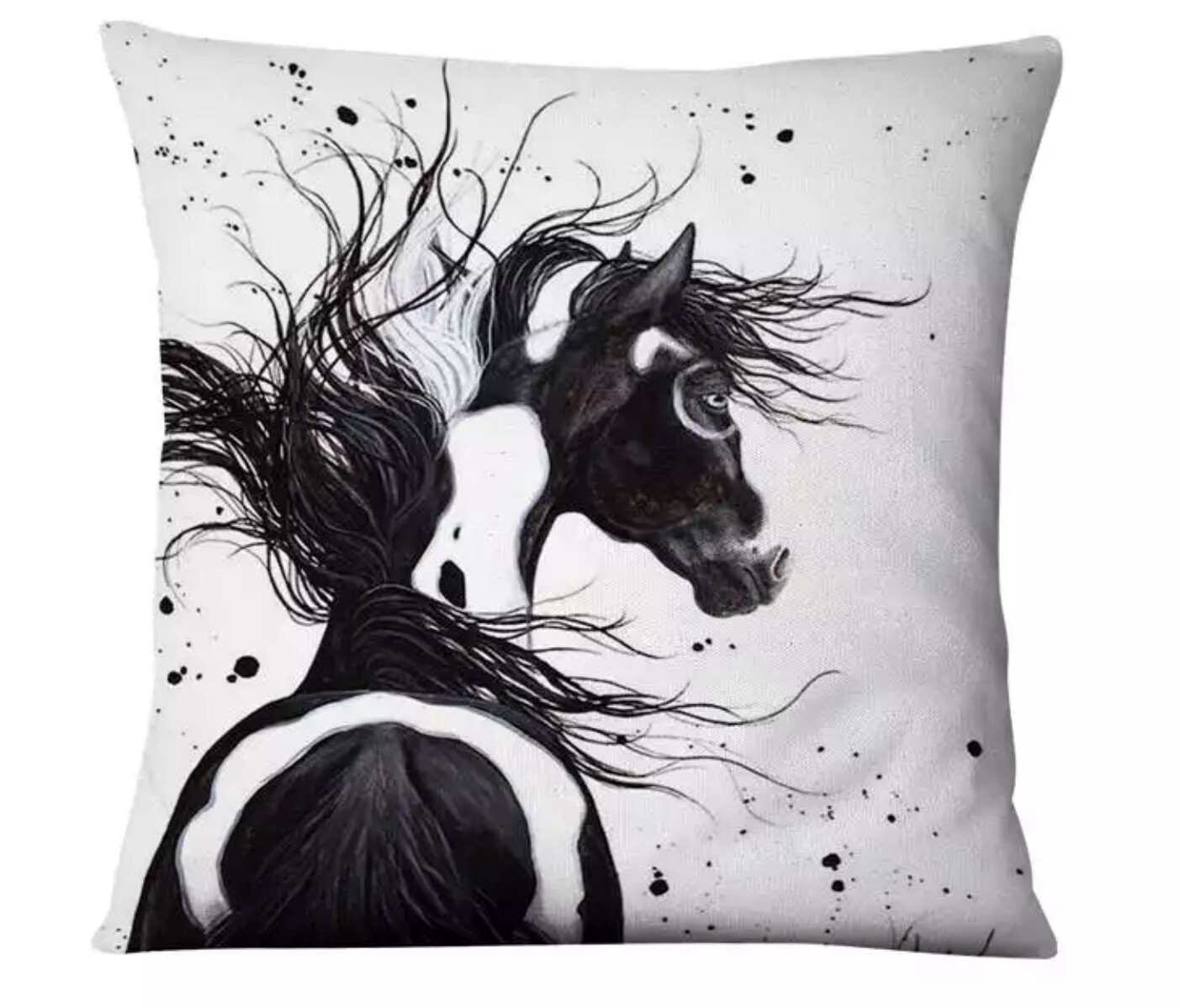 Wild Horse Pillow Western Home Decor