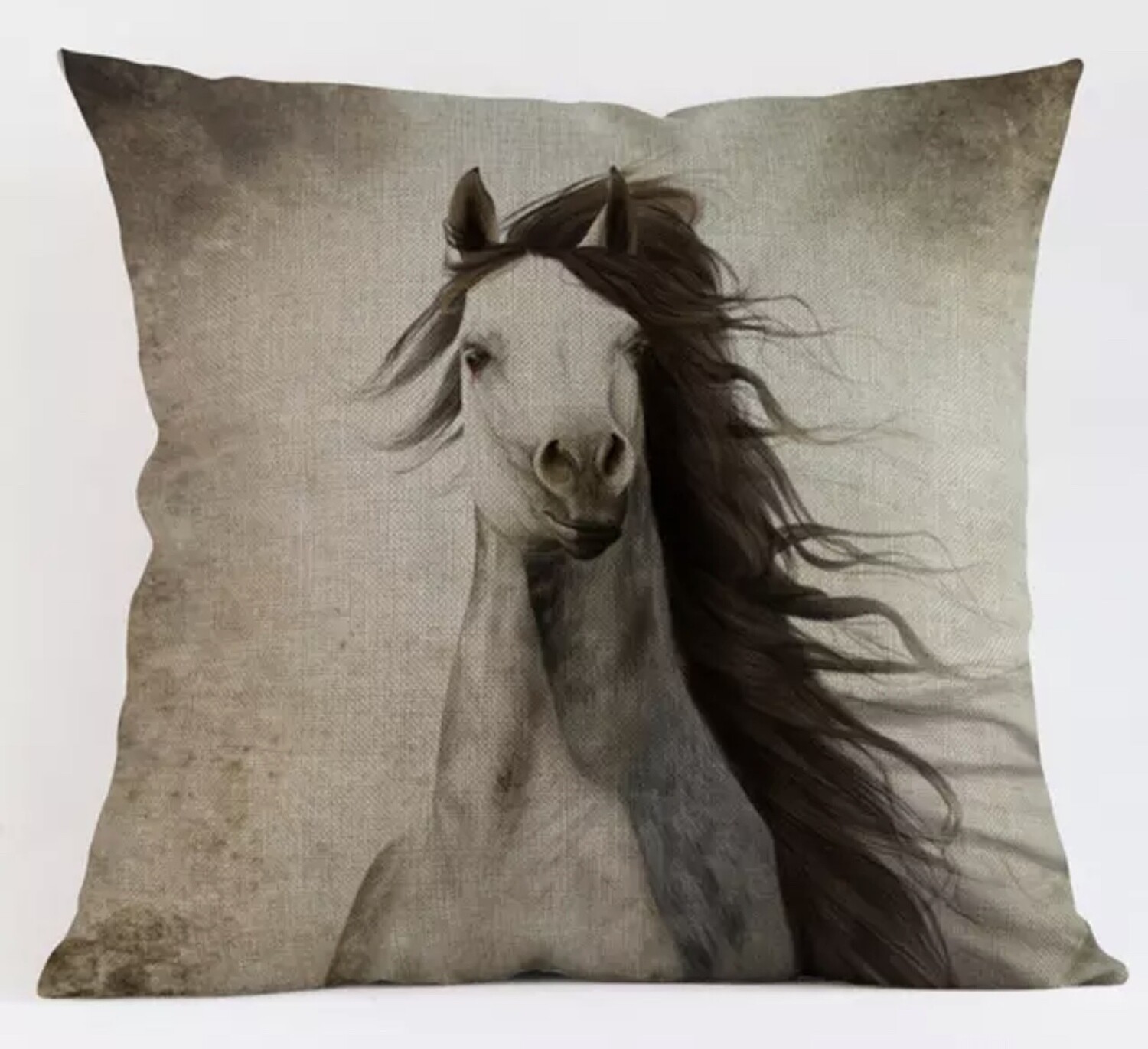 Equestrian Western Horse  Pillow Cover Arabian