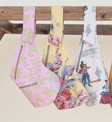Urban Crossbody Bag by gayle Pink Lilly Pulitzer Fabric Urban Crossbody Bag by gayle Pink Lilly Pulitzer Fabric