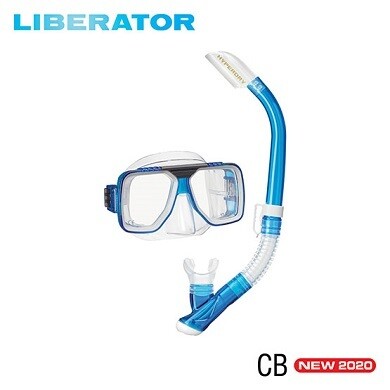 Tusa Sport Adult Liberator Mask and Snorkel Combo