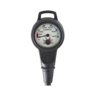 Sherwood Pressure Gauge With Hose and Boot