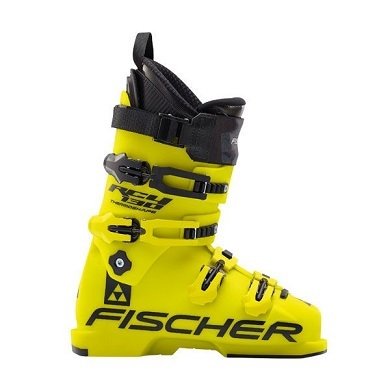 Fischer RC4 130 Thermoshape Ski Boot- Yellow
