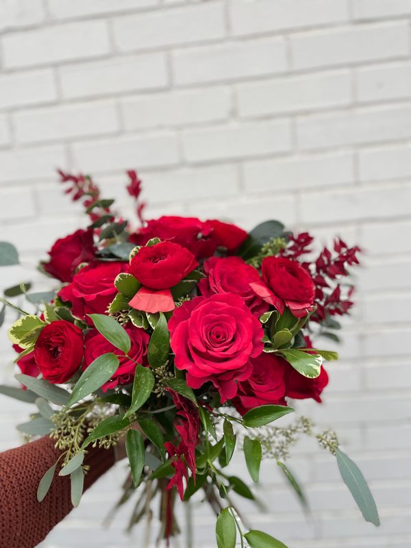 Red Velvet Romance Bouquet
