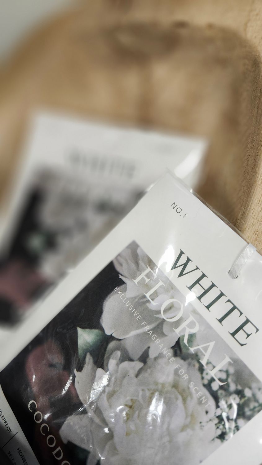 Perfume Sachet- White Floral