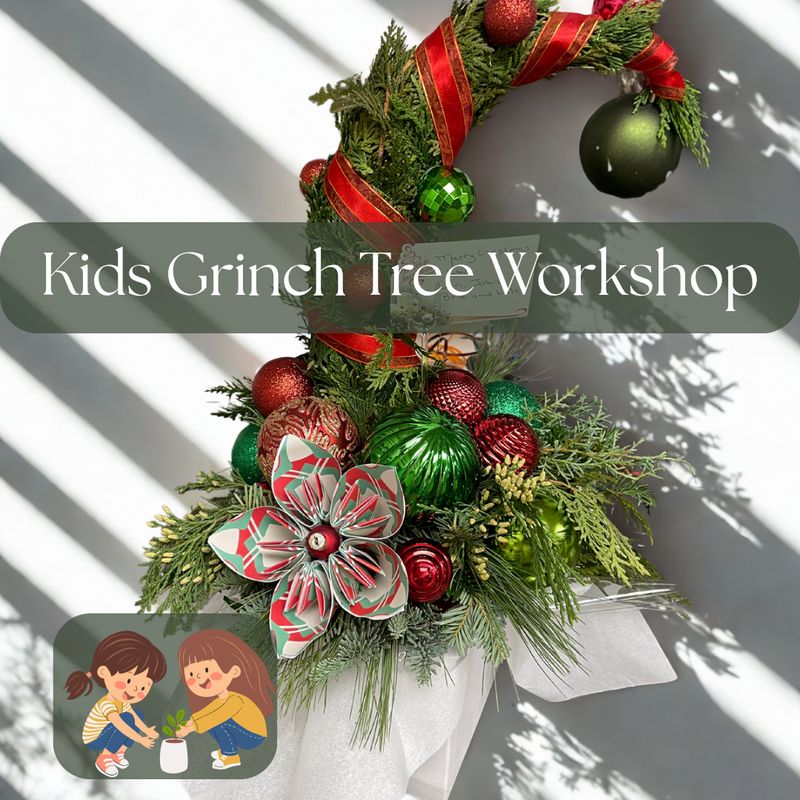 Kids Grinch Tree Workshop