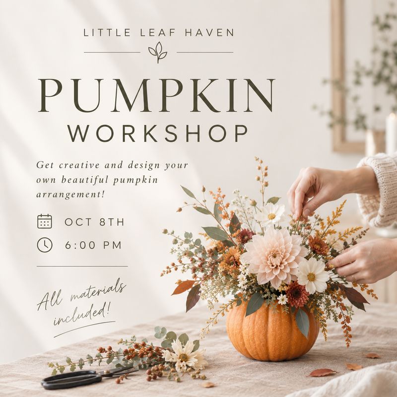 Thankful Pumpkin Workshop