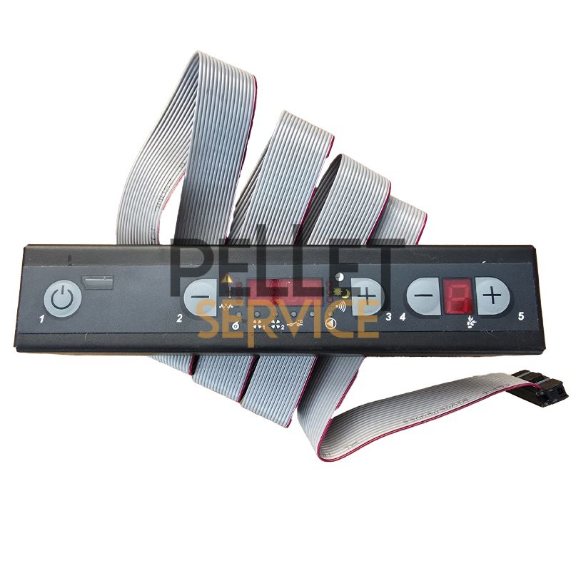 Display Extraflame Pelletkachel LED