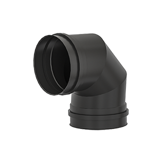 Bocht 90 Vrouw-Vrouw Enkelwandig