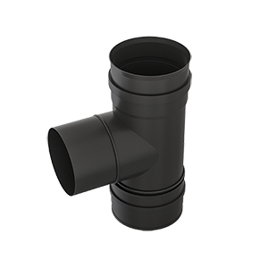 Kort T-Stuk Mannelijk Enkelwandig