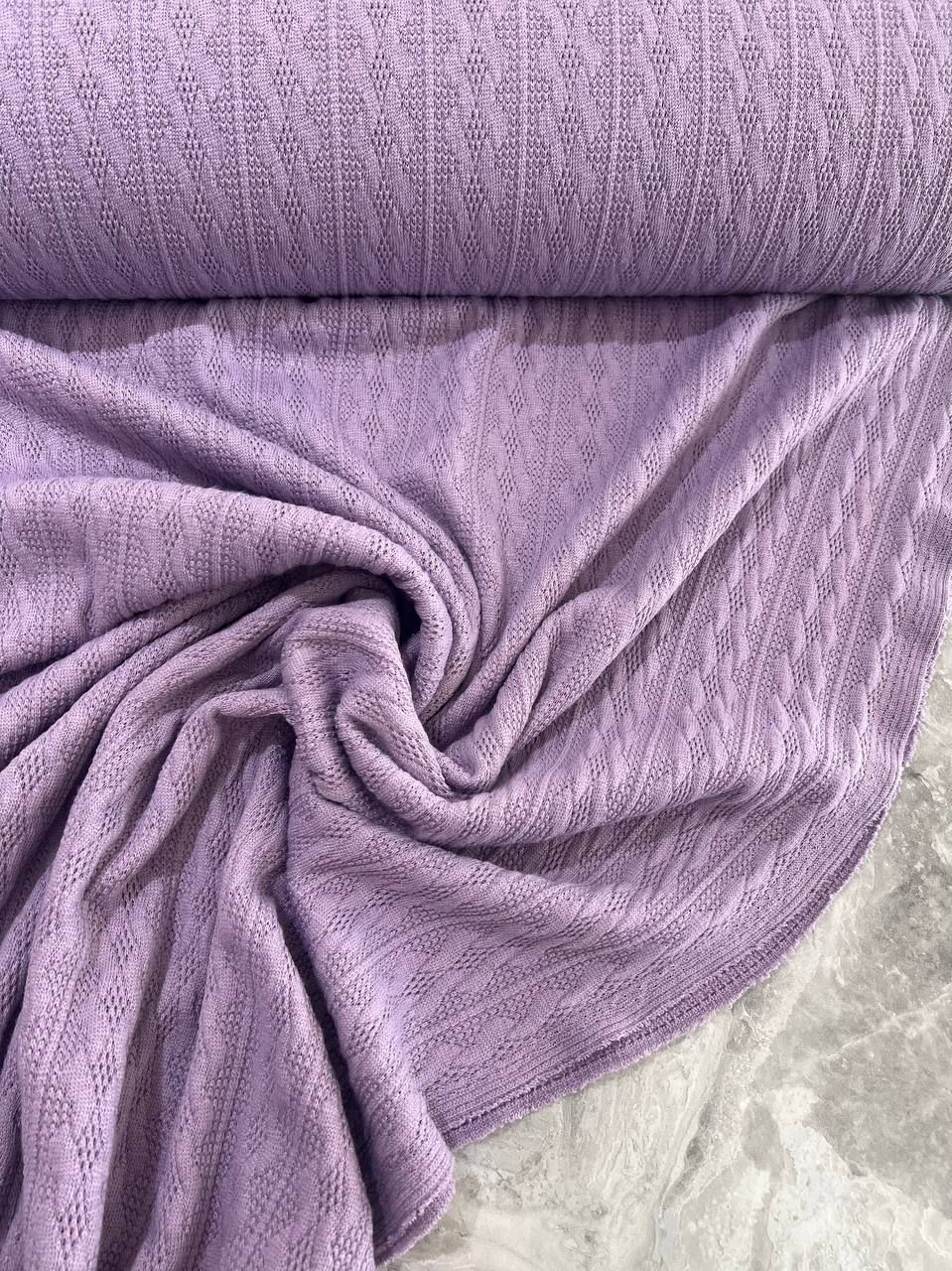 Tricotaj cosiță - violet