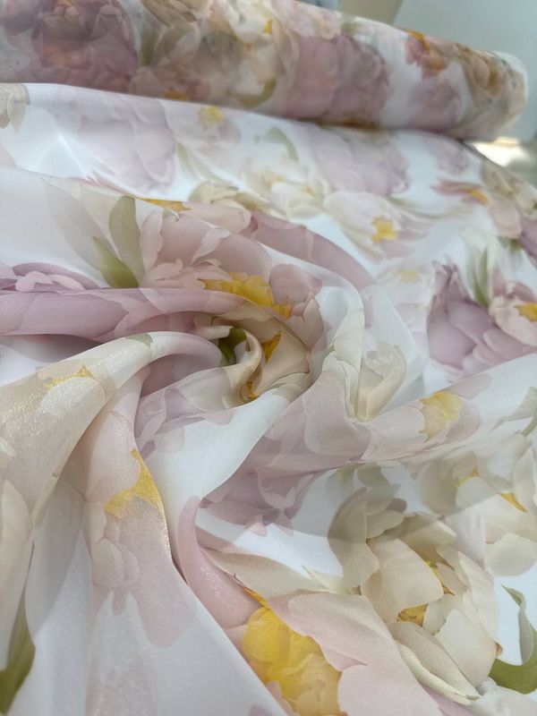 Organza imprimeu tip 007
