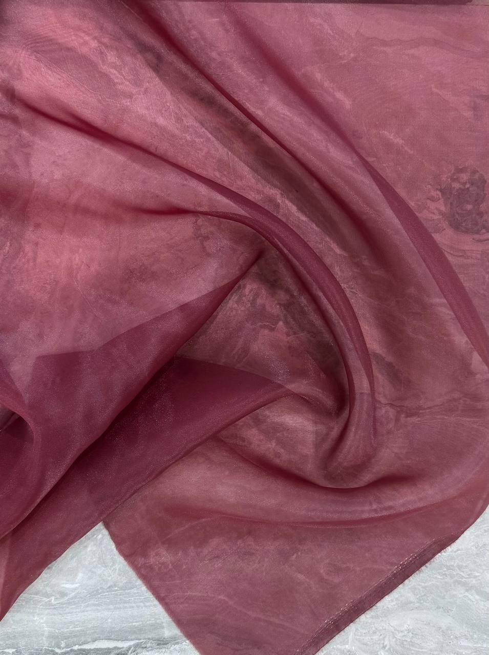 Organza - bordo
