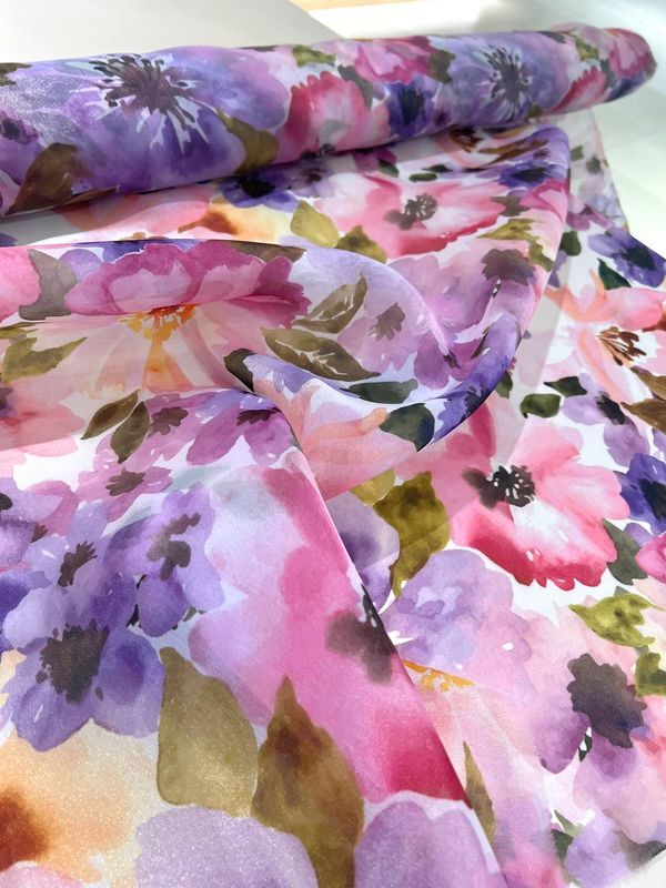 Organza imprimeu tip 008