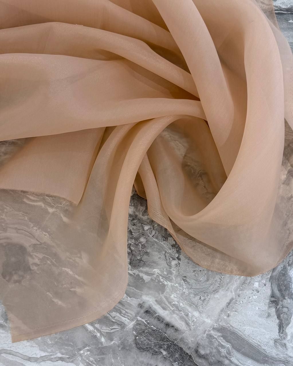 Organza bej cald