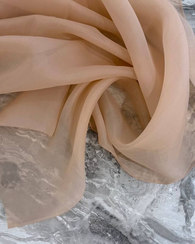 Organza bej cald