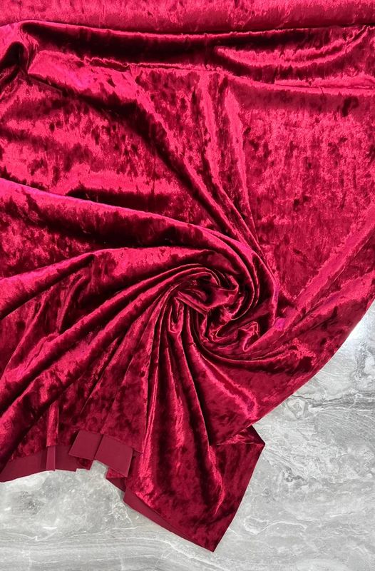 Catifea cu efect de mramură bordo
