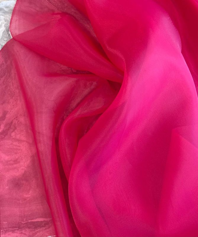 Organza malinie