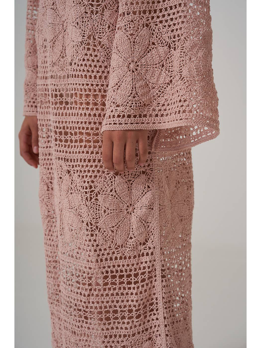 Caftan en macramé MUNA