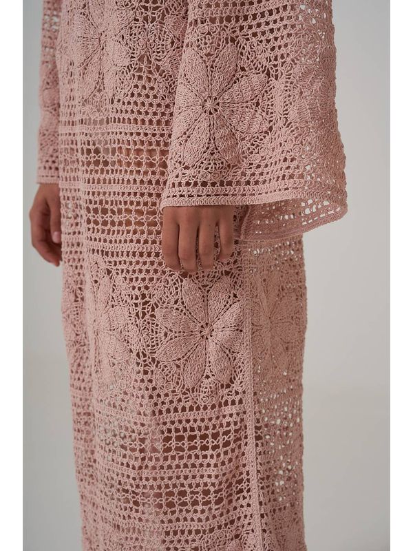 Caftan en macramé MUNA