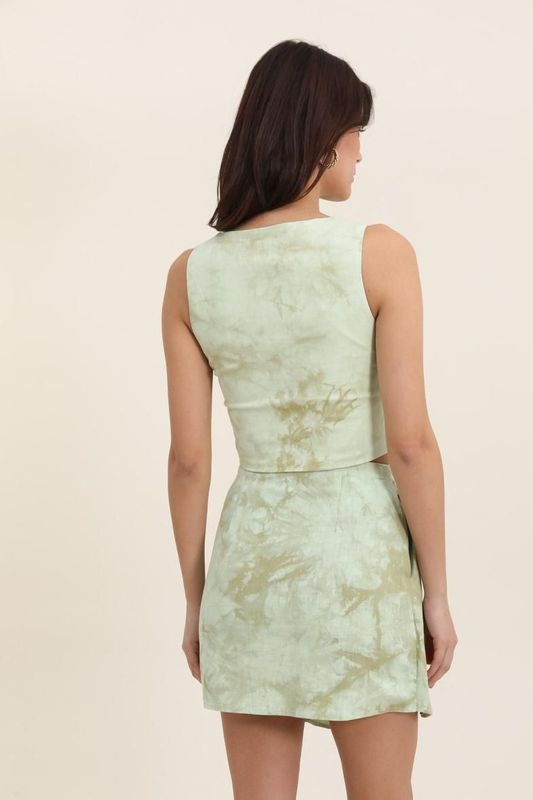 Jupe portefeuille TIE&DYE