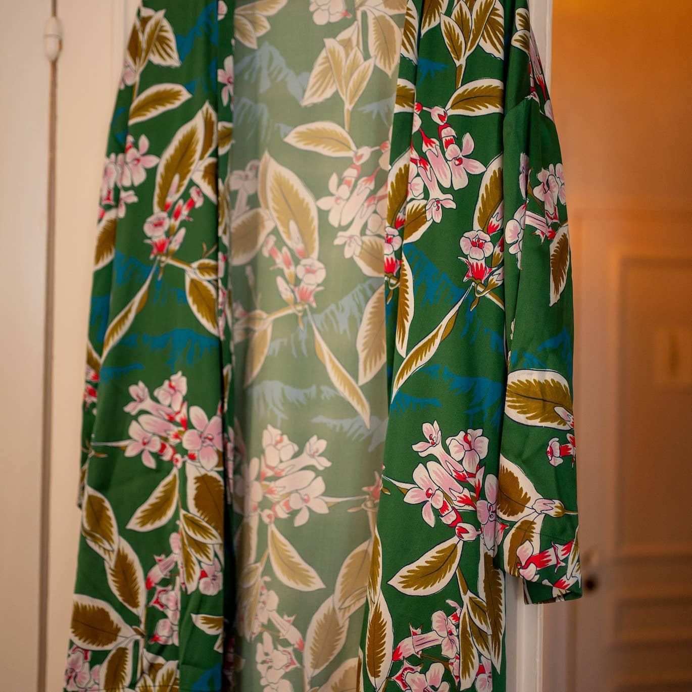 Kimono en soie bio