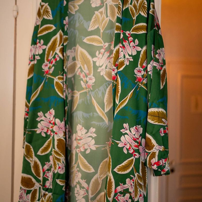 Kimono en soie bio