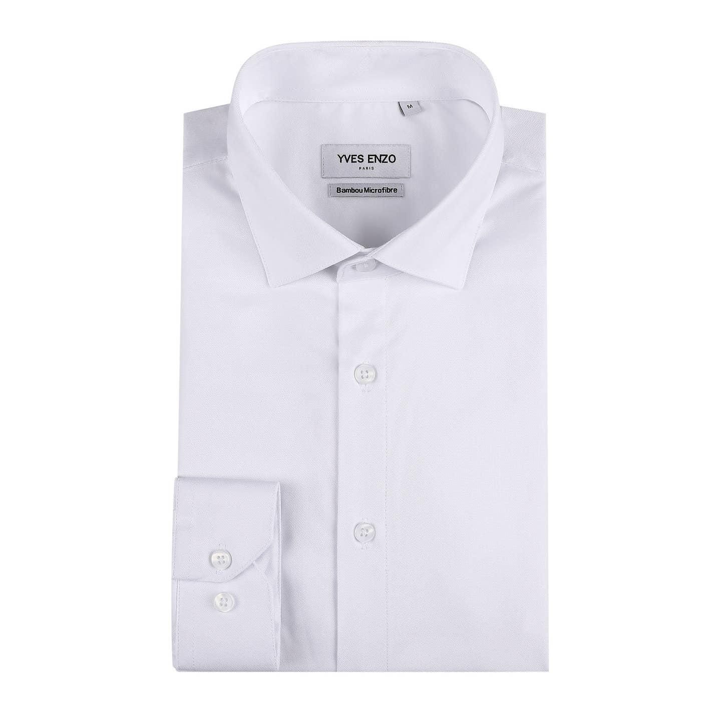 Chemise en bambou tissu chevron