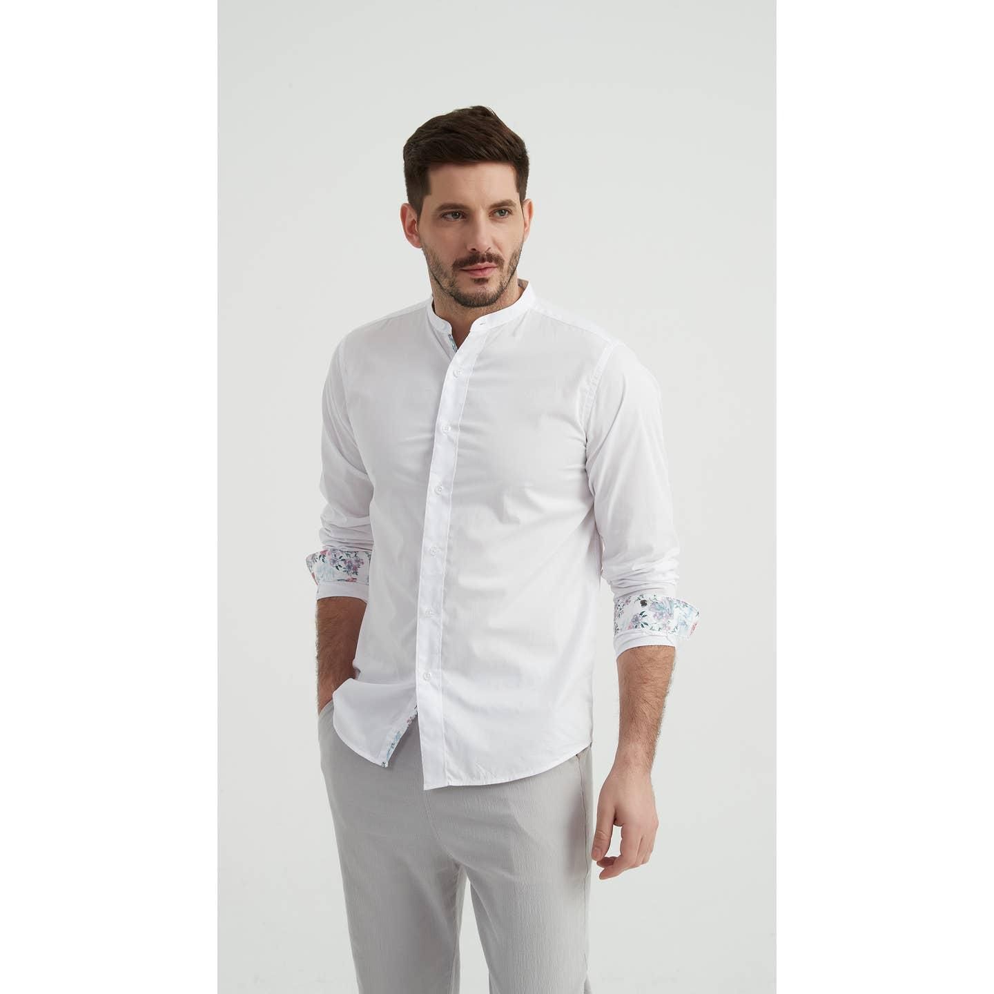 Chemise Premium col mao