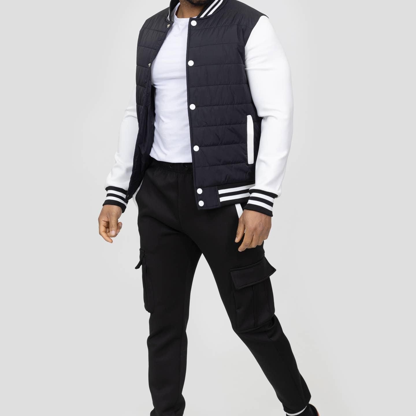 Ensemble jogging avec veste bouton pression