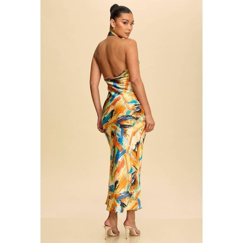 Robe biais santana coll
