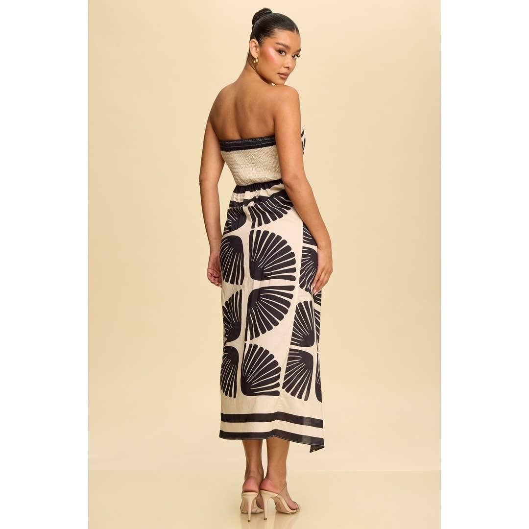 Robe tube midi pacifica