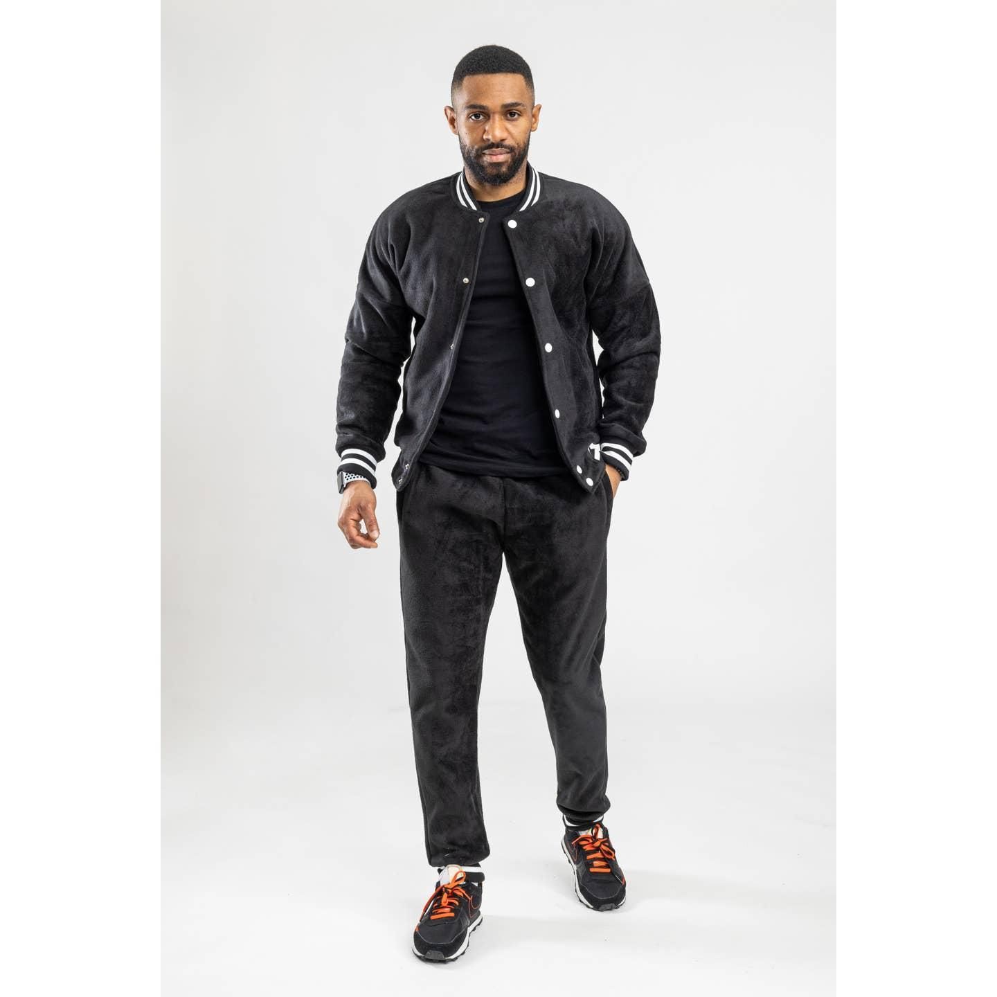 Ensemble veste+ jogging velours
