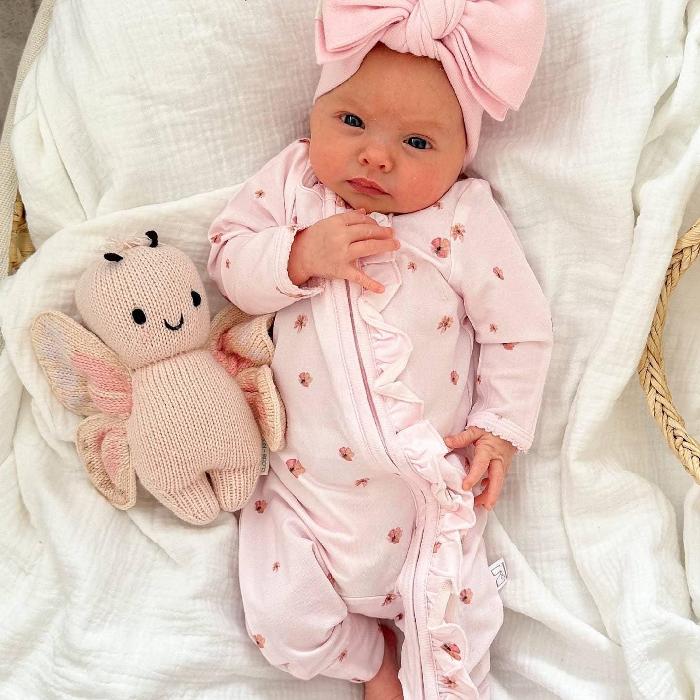 Grenouillère oakleigh en bambou/coton biologique blossom