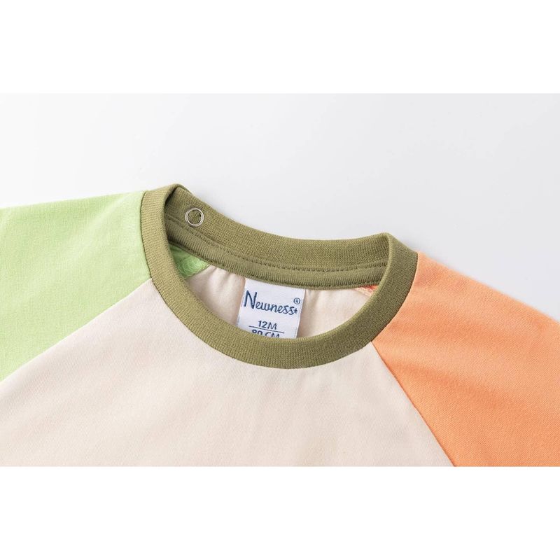 T-shirt à manches courtes beige pour bébé garçon