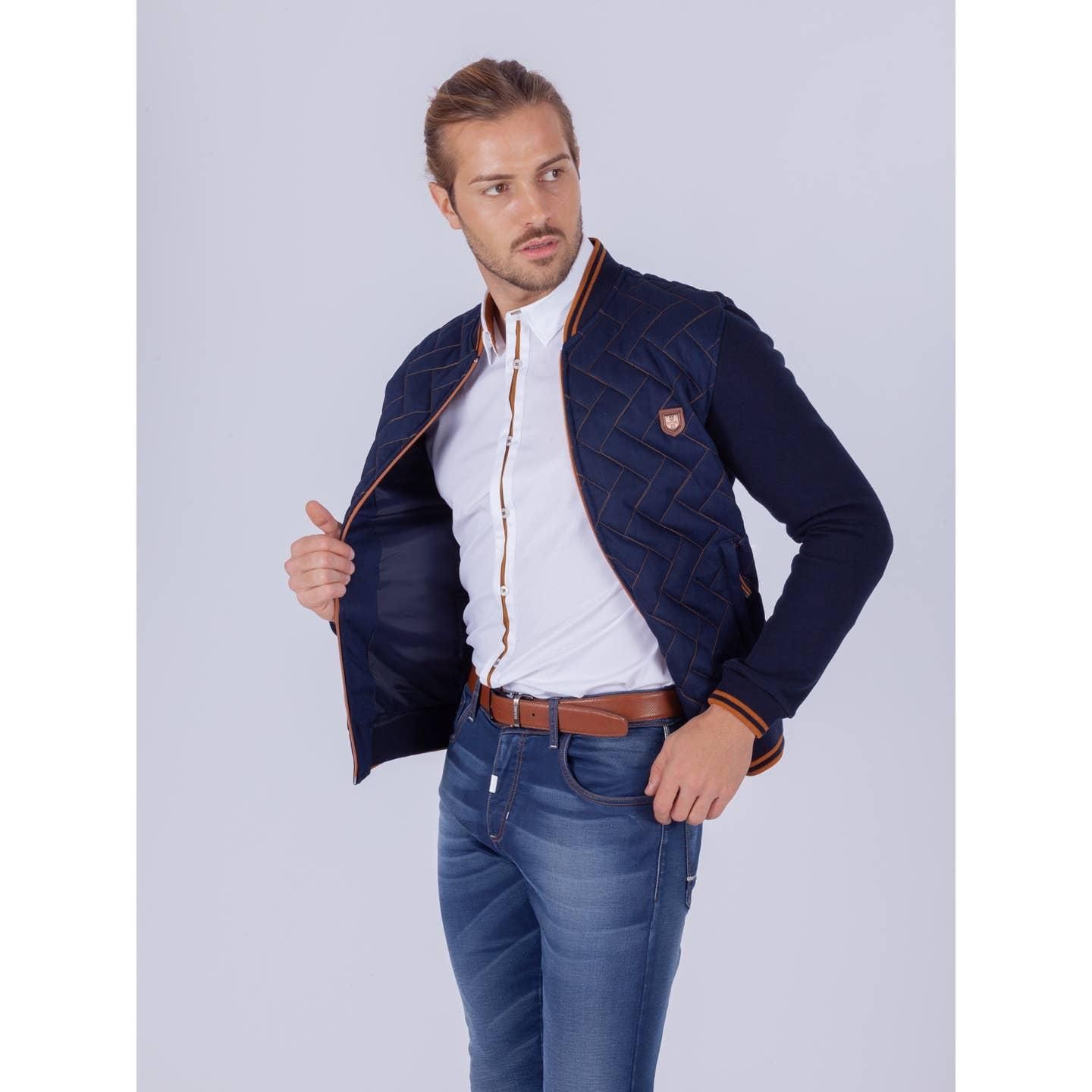 Veste SMK lignes oblongues