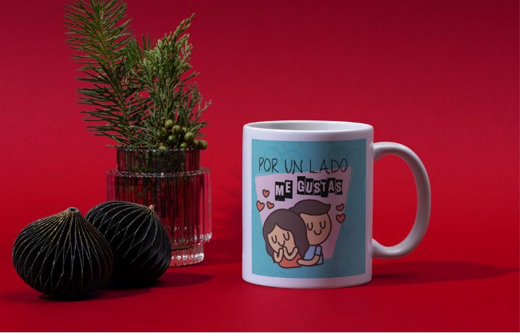 Taza de los enamorados