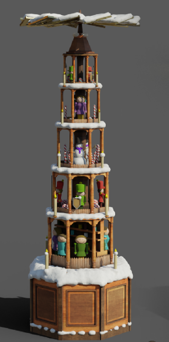 Snowed Cabin house