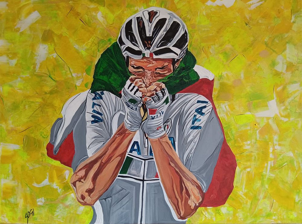 Emanuela Sergi - Elia De Janeiro - Acrilico su tela 100x70