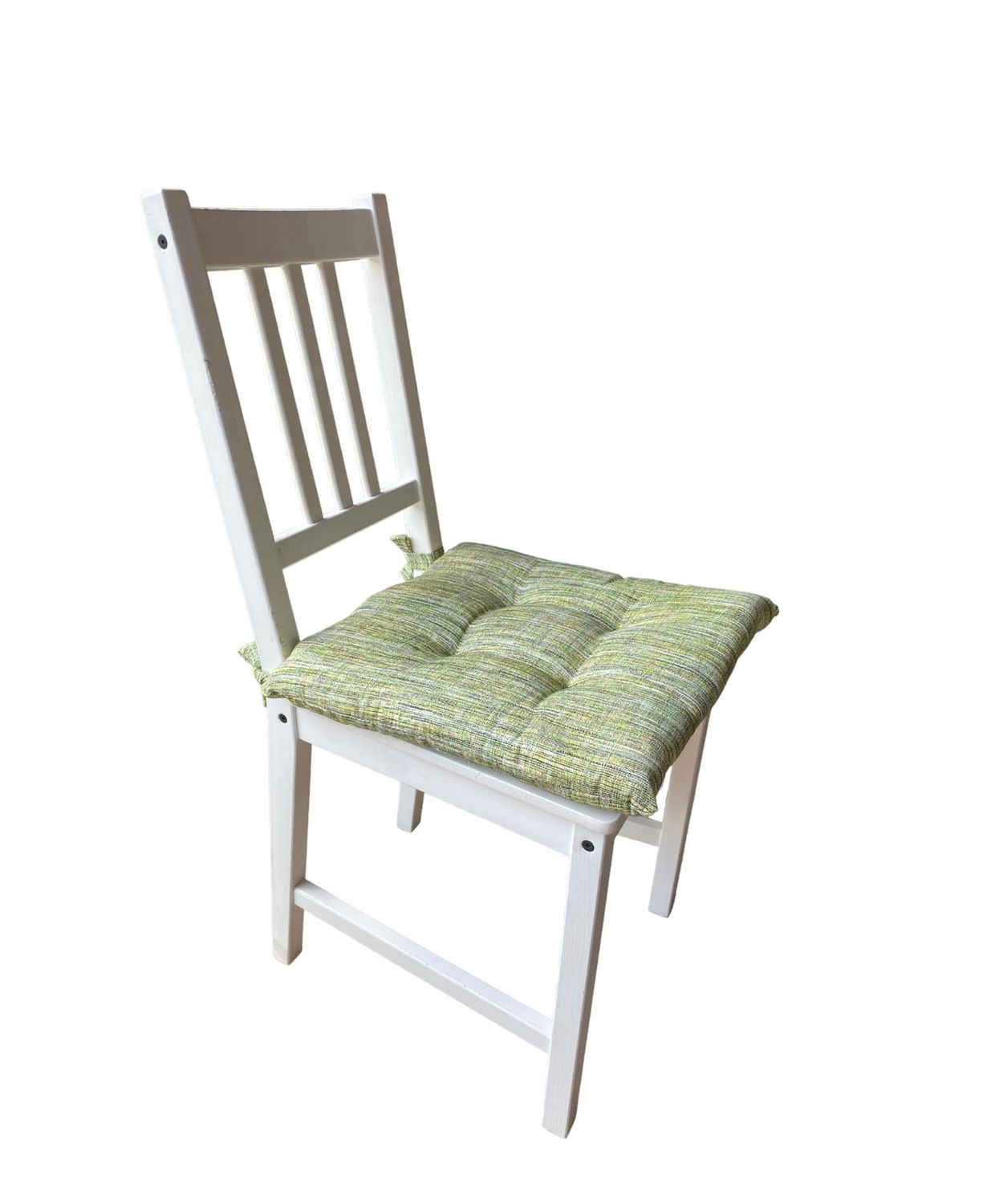 Cuscino coprisedia imbottito soffice graffio verde