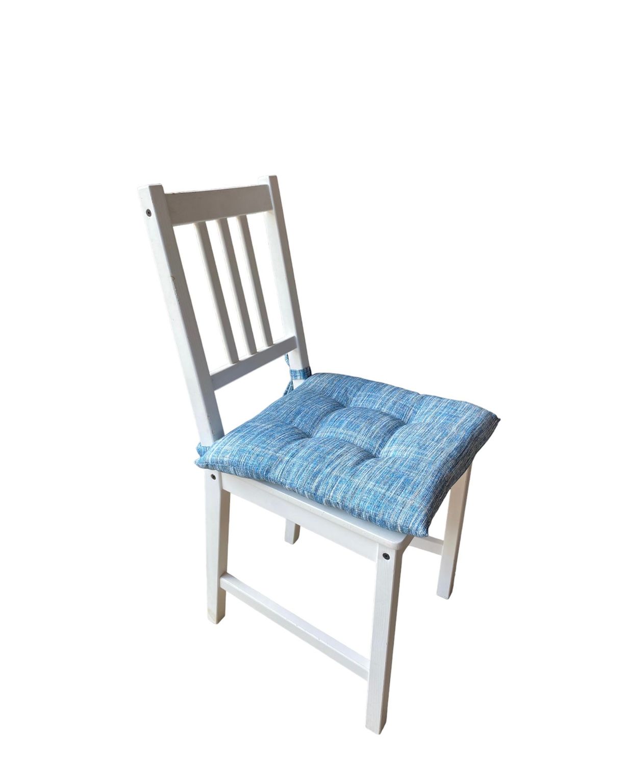 Cuscino coprisedia imbottito soffice graffio blu
