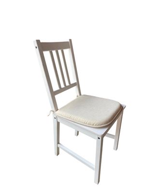 Cuscino Coprisedia Bordato 40x40cm – Fantasia Ecrù