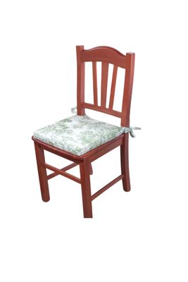 Cuscino Morbidone 40x40 cm – Tessuto Panama Toile de Jouy chiaro