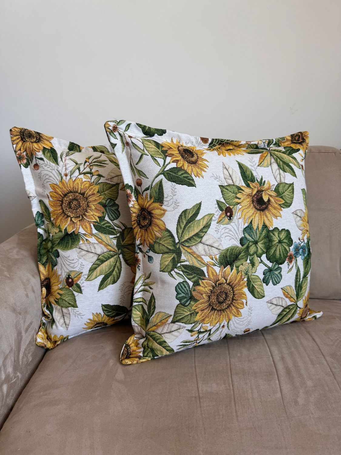 Cuscino Gobelin Aletta - Fantasia Girasoli