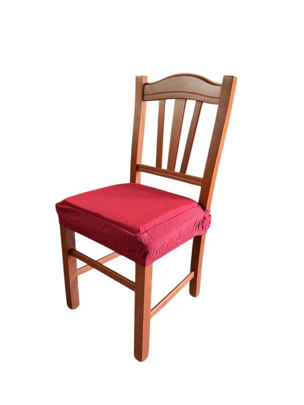 Cuscino coprisedia con elastico rosso