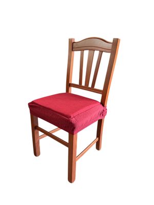 Cuscino coprisedia con elastico rosso
