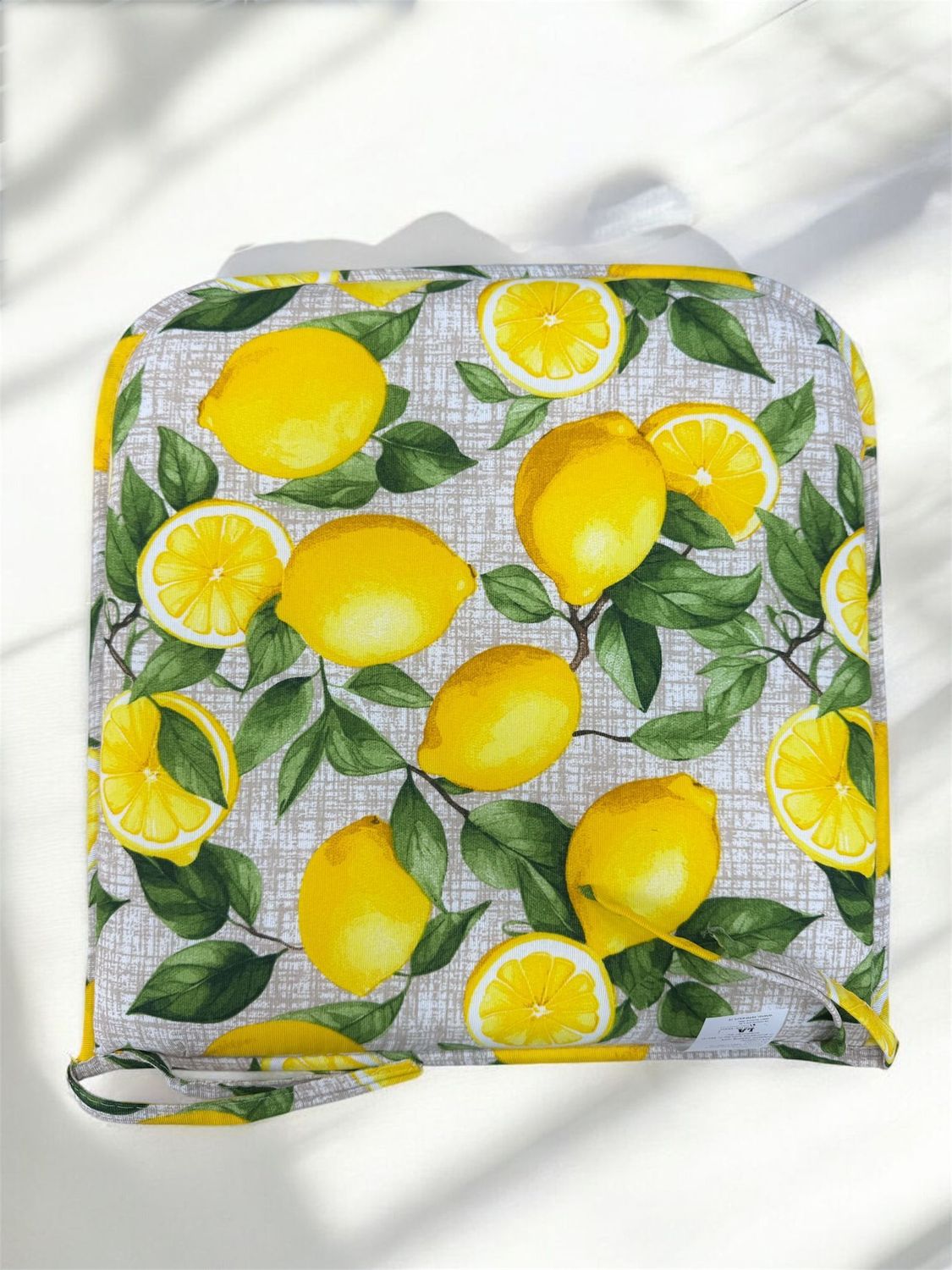 Cuscino Bordato Limone